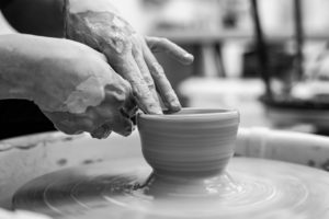pottery, handcraft, clay
